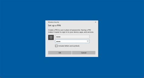windows 11 4 digit pin.